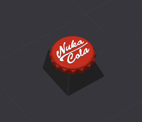 Nuka Cola Keyboard Key Cap for Cherry Keyboards - Set of 3 - Image 3